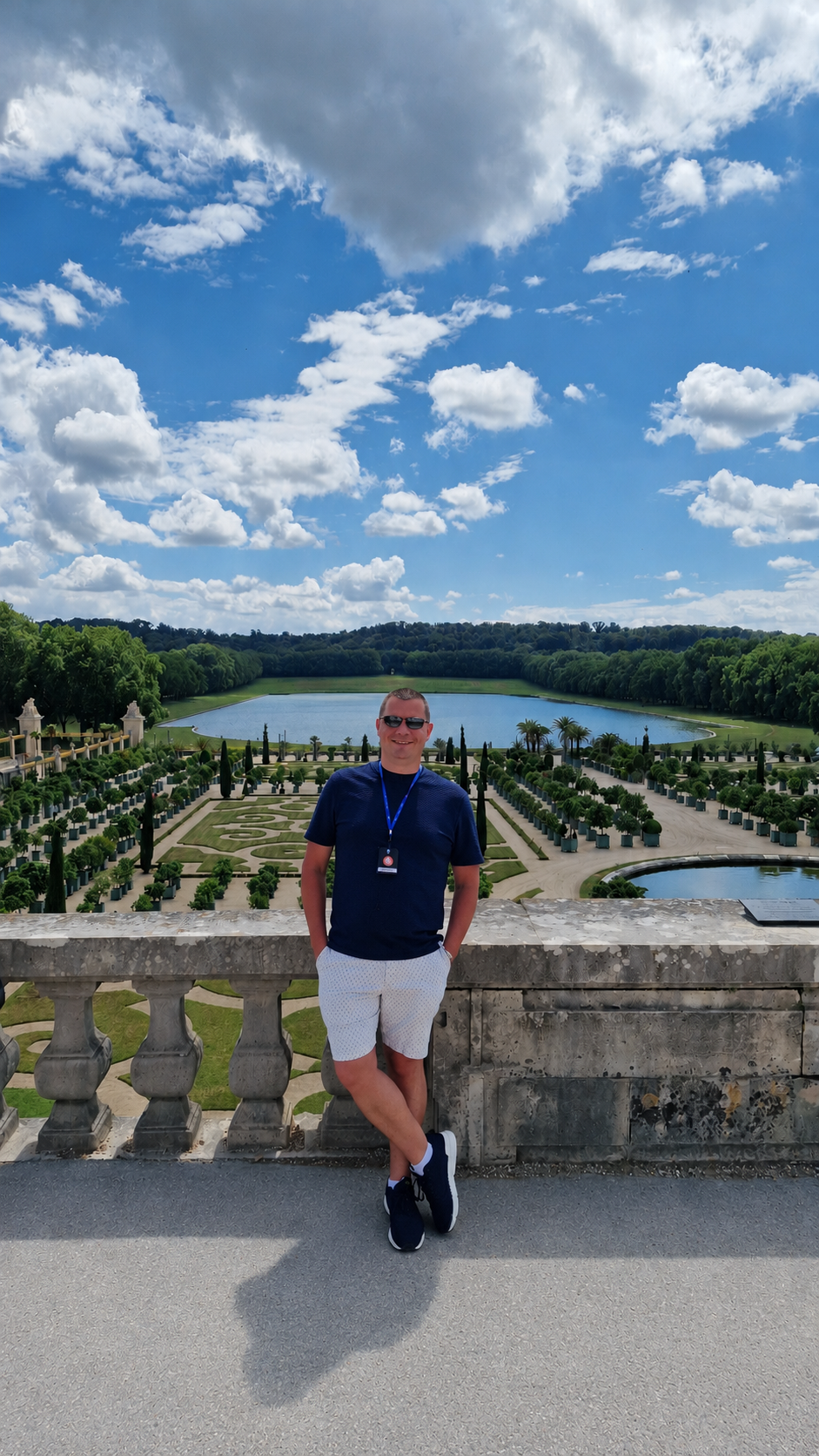 Leon Lavin at Versailles