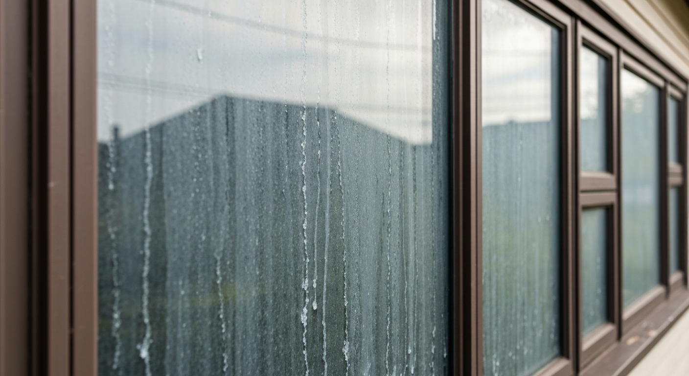 How to Get Rid of Hard Water Stains on Exterior Windows