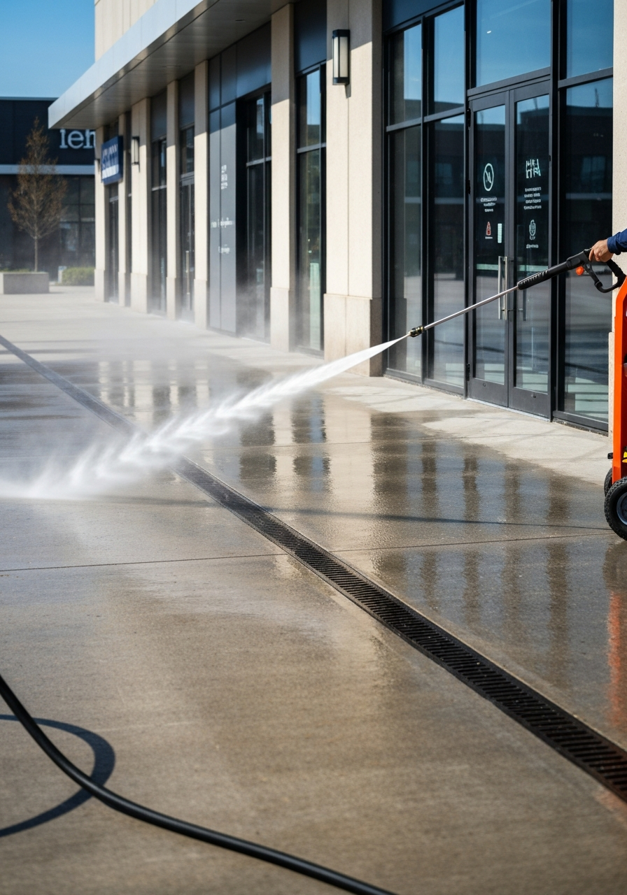 Commercial Power Washing services in Salem, OR