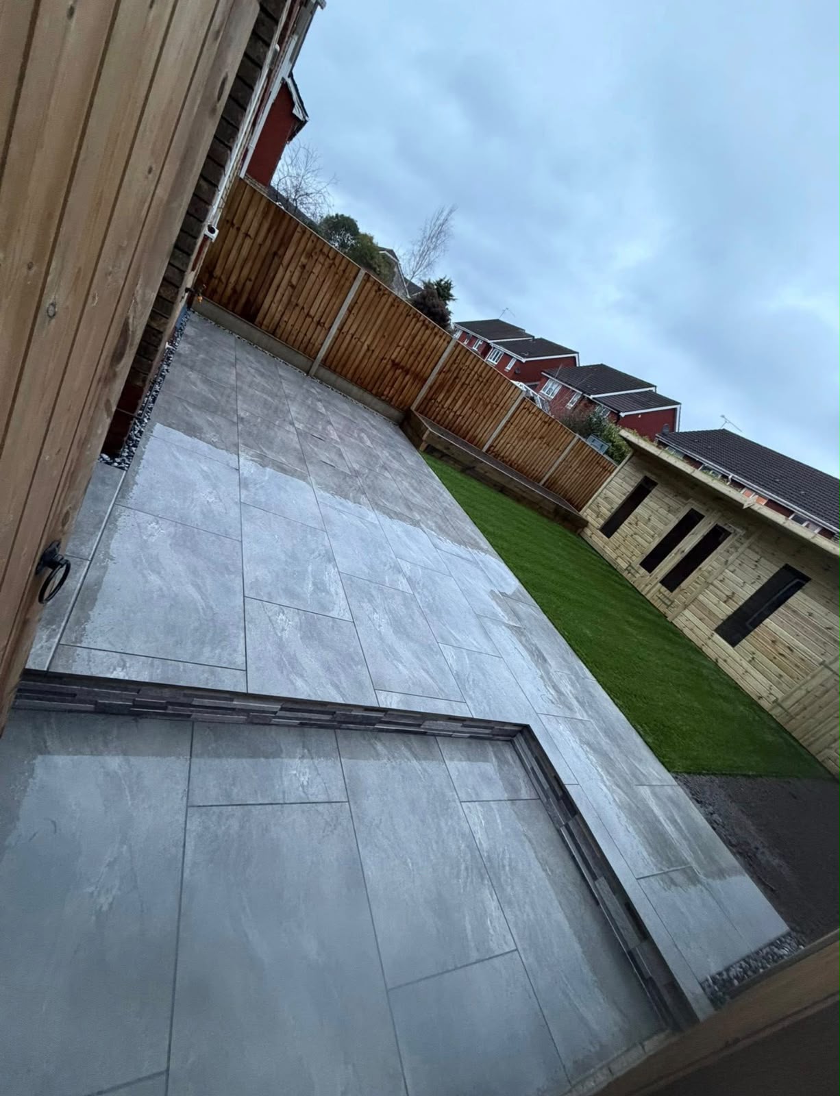 Landscaping work