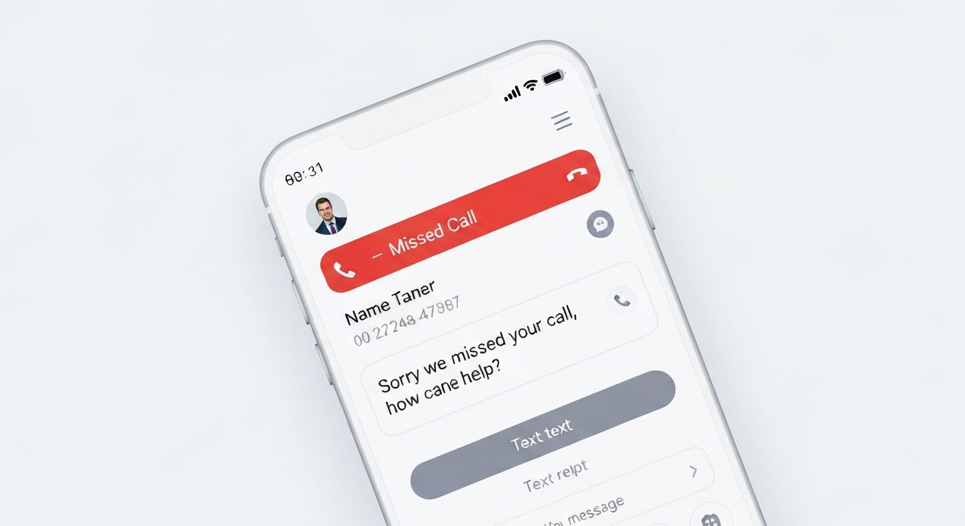 Missed Call Text Back