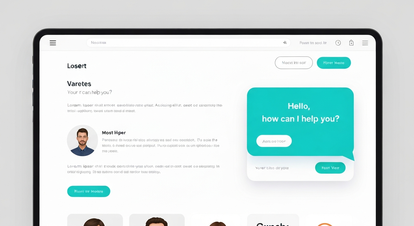 Website Webchat Widget