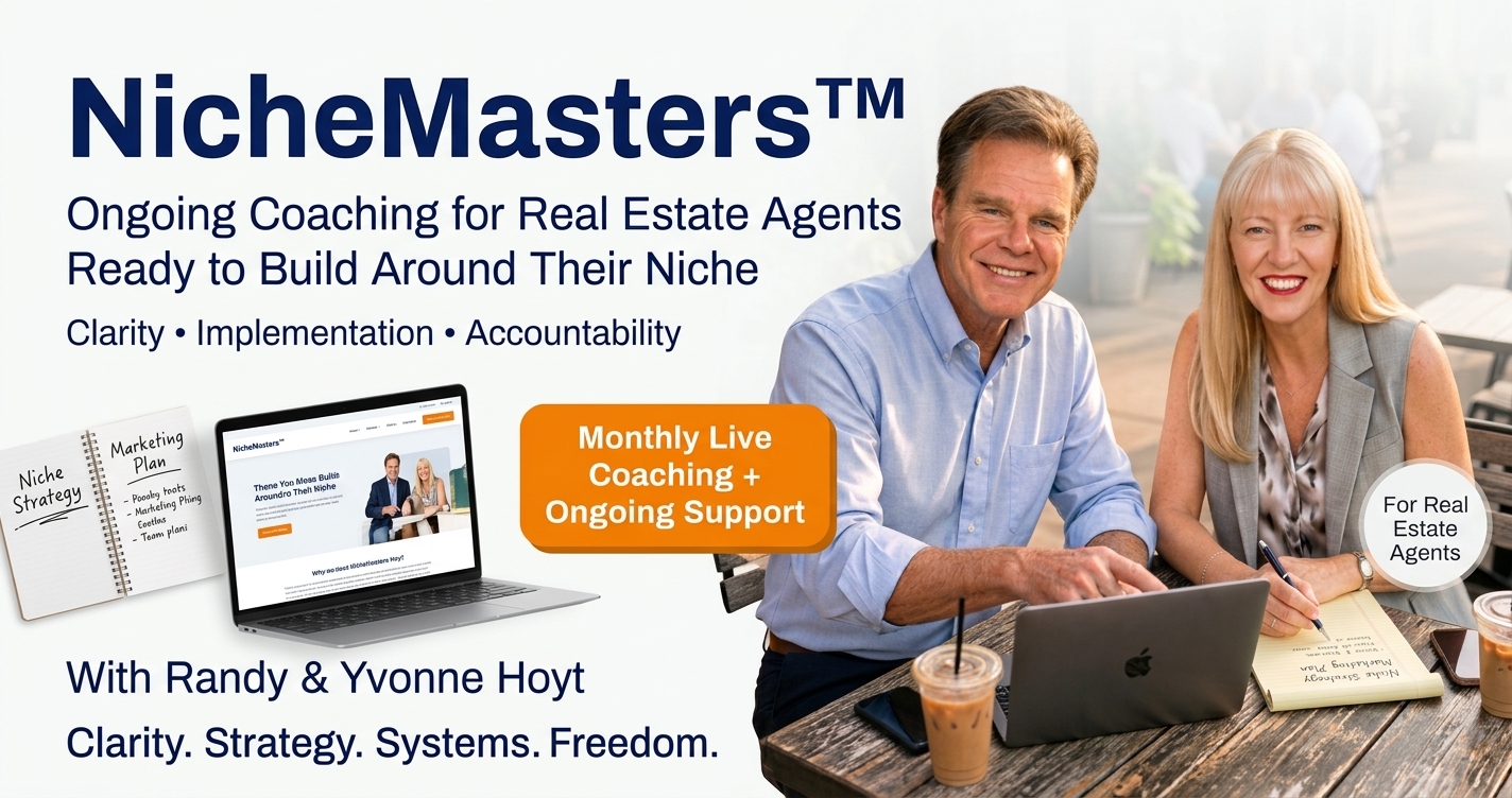 NicheMasters - Ongoing Coaching for Real Estate Agents