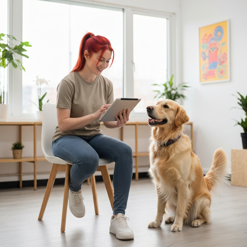 Dog trainer automation software