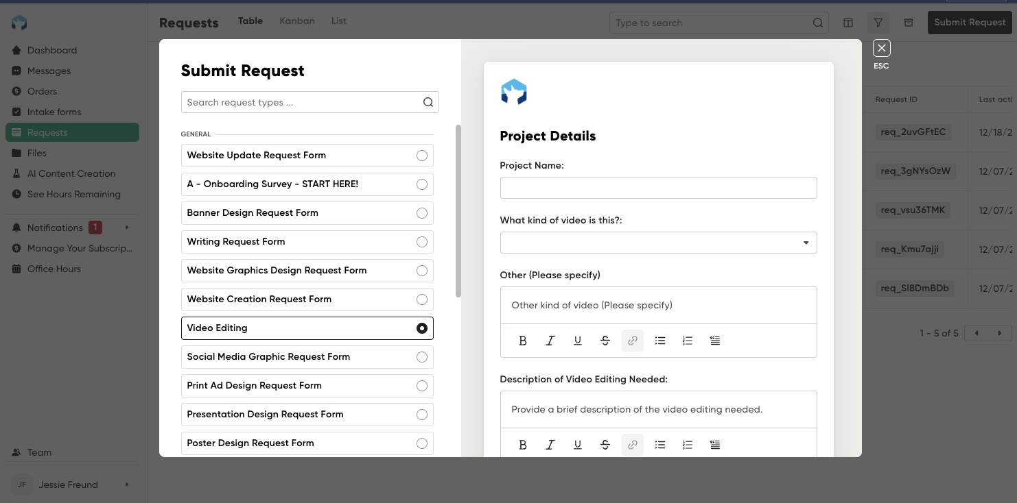 Client Portal