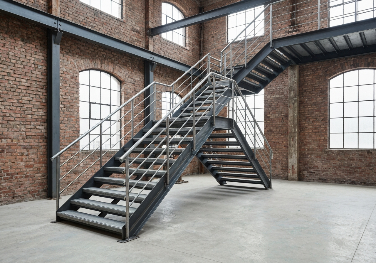 Steel Stairs