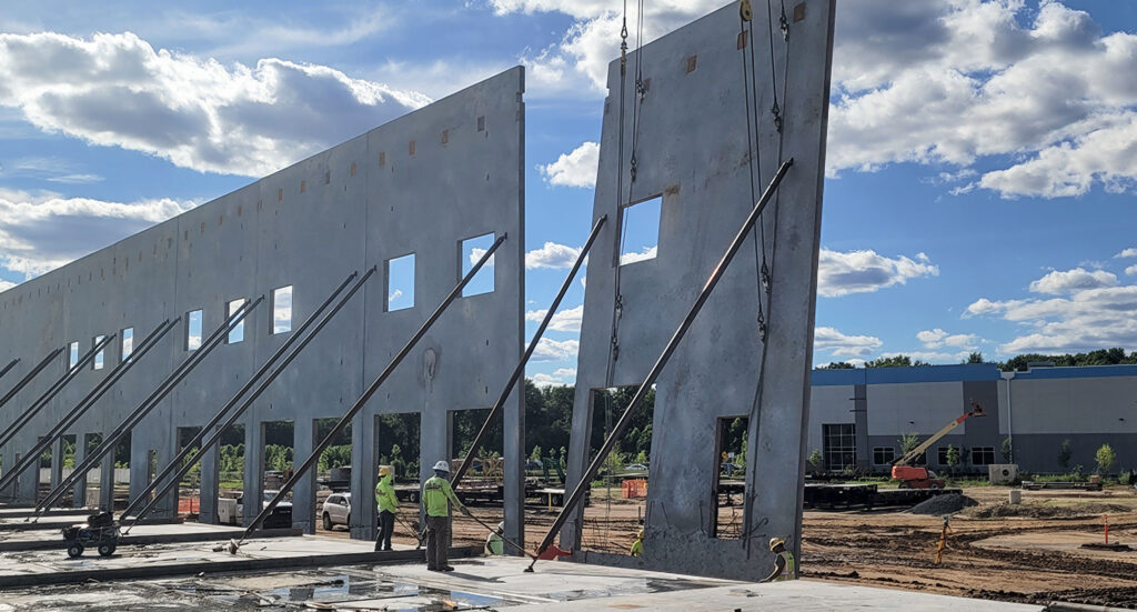 Concrete tilt up / (CSP) Concrete Sandwich Panel