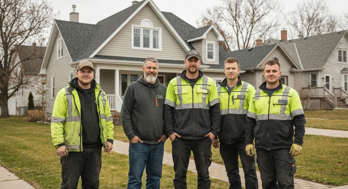 Sask Roofing Company team in Saskatchewan