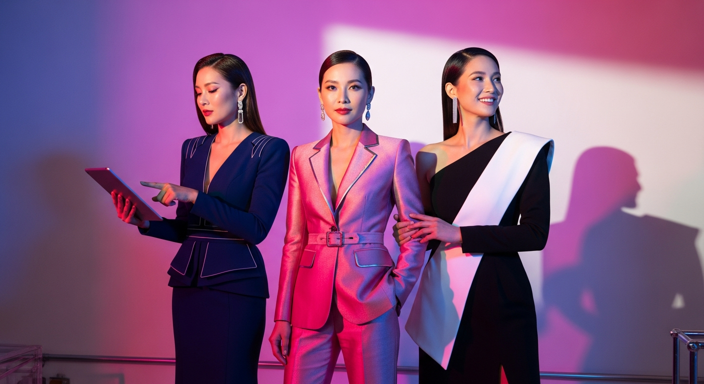 Elegant female entrepreneurs