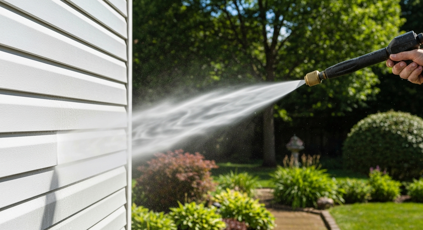 Wash the house