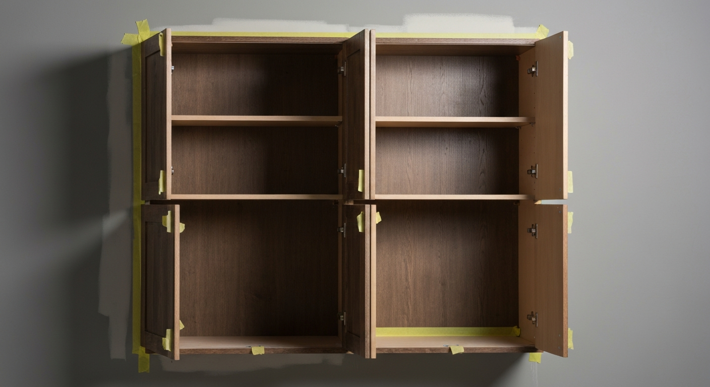 Remove doors and hardware