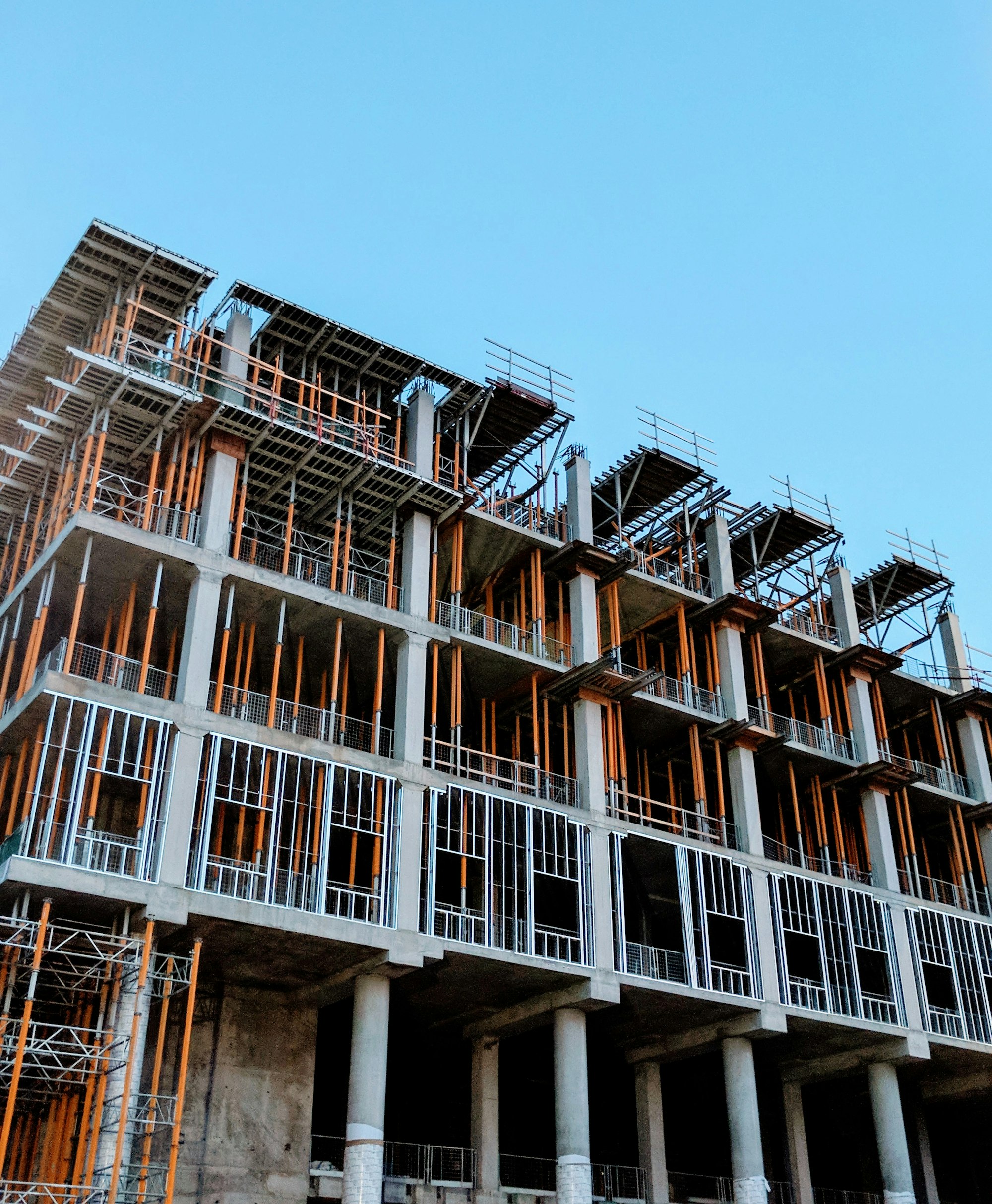 Ironworker on a construction site