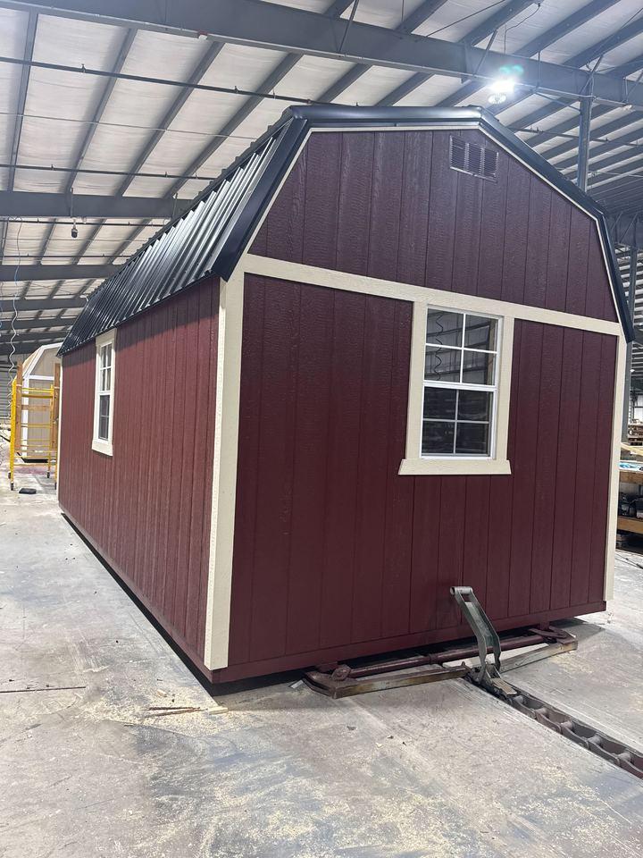 Lofted Barn, Painted 10 x 20