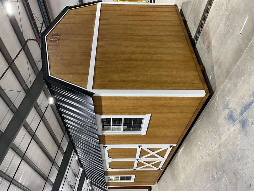 Lofted Barn, Painted 10 x 20