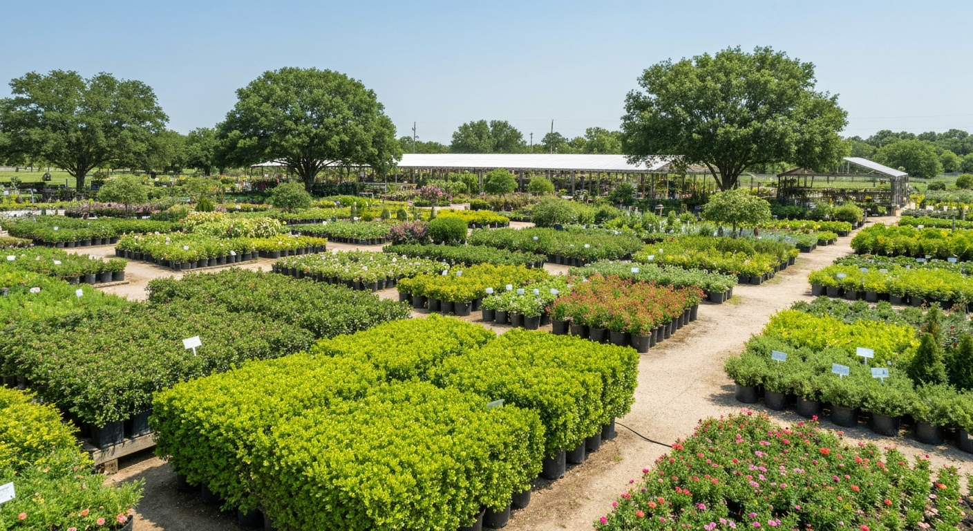 Beautiful garden landscape background at Shades of Green