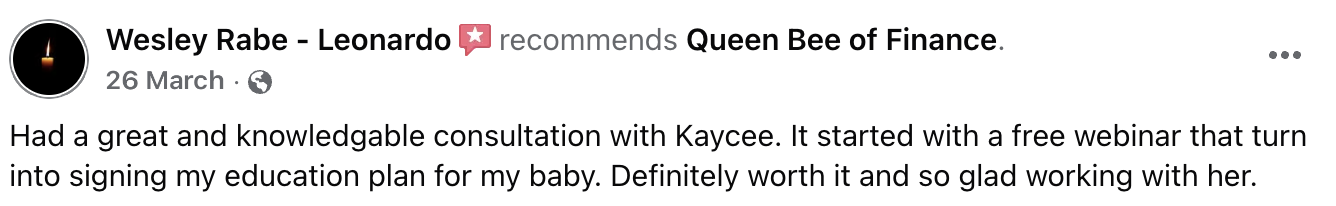 Client recommendation for Kaycee Ports