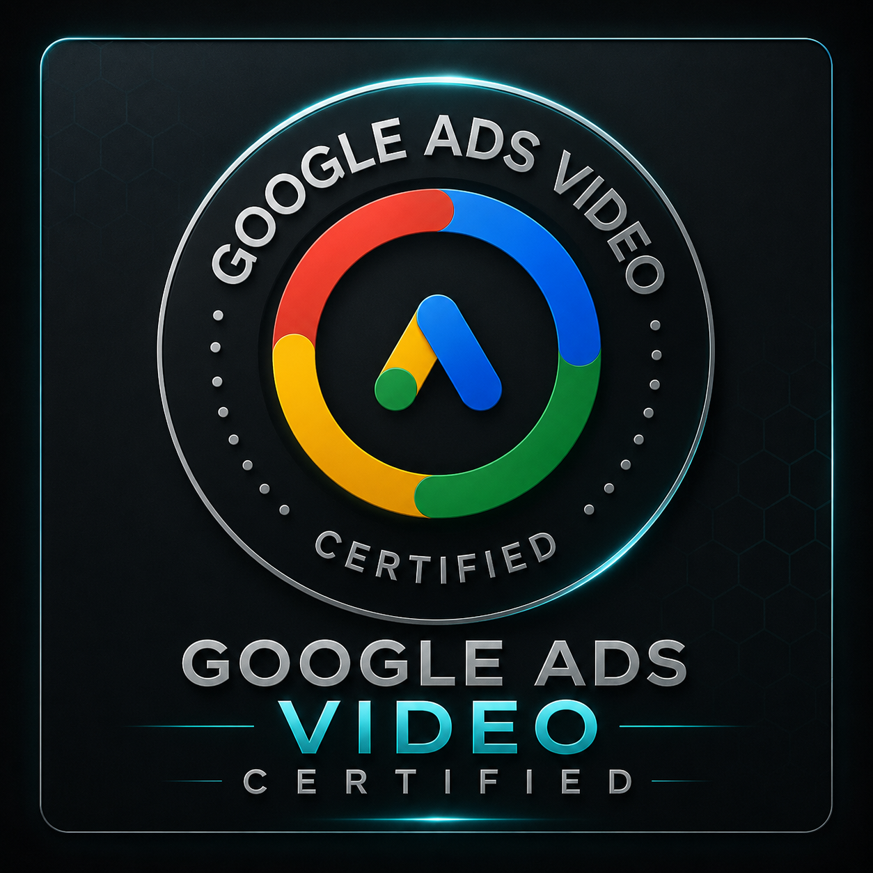 Google Ads Video Certification Badge