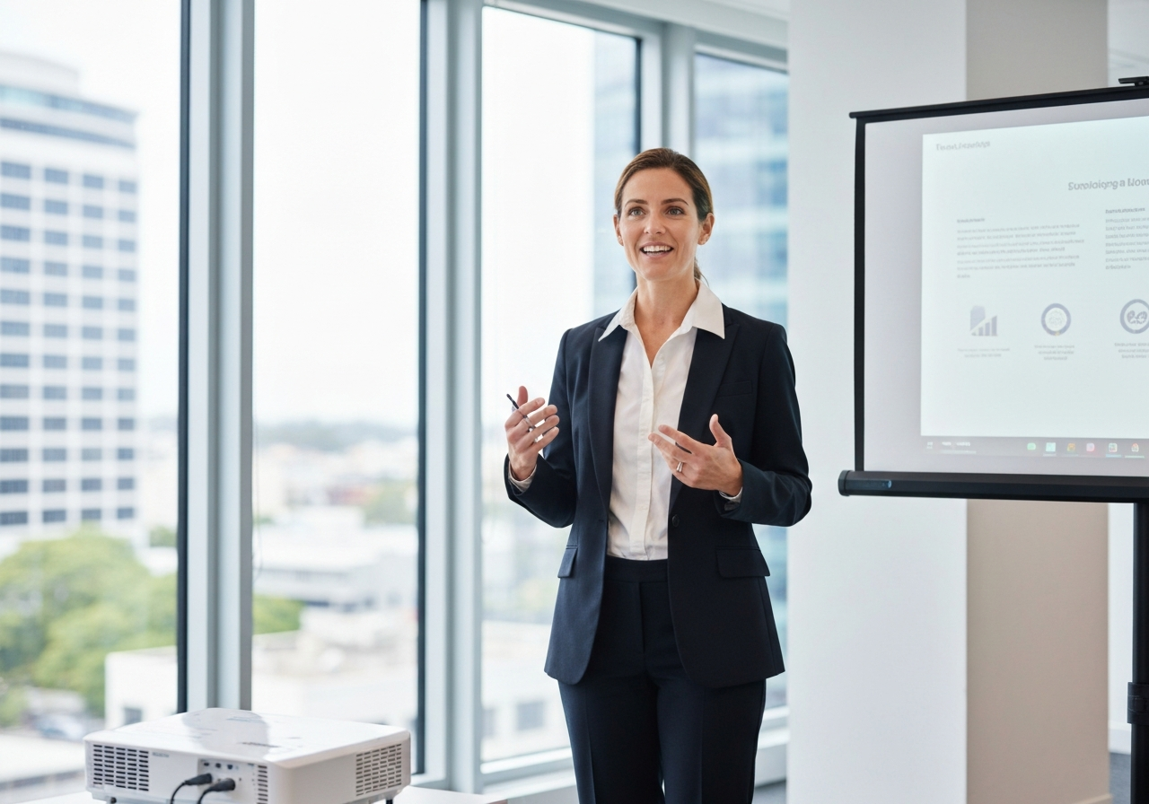 Successful corporate presentation in Brisbane