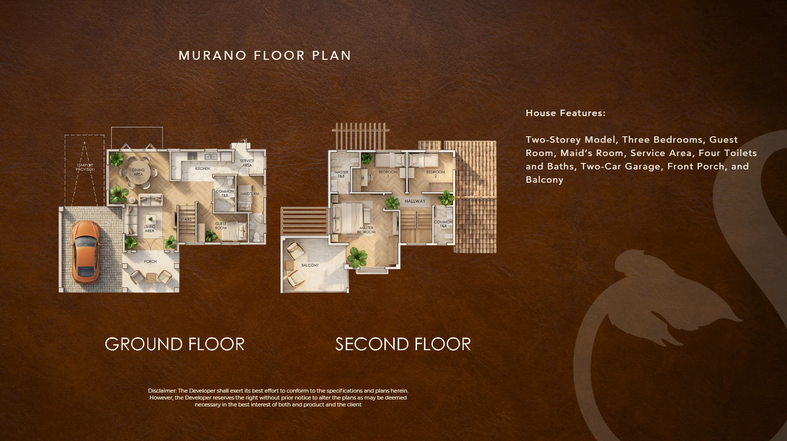 Murano Floor Plan