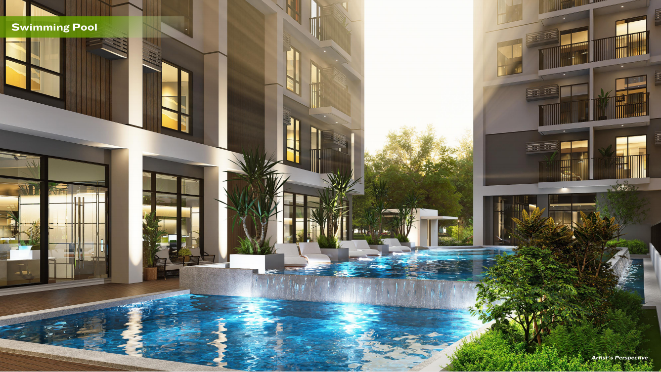 Swimming Pool - Resort-style pool with water features and lounge deck