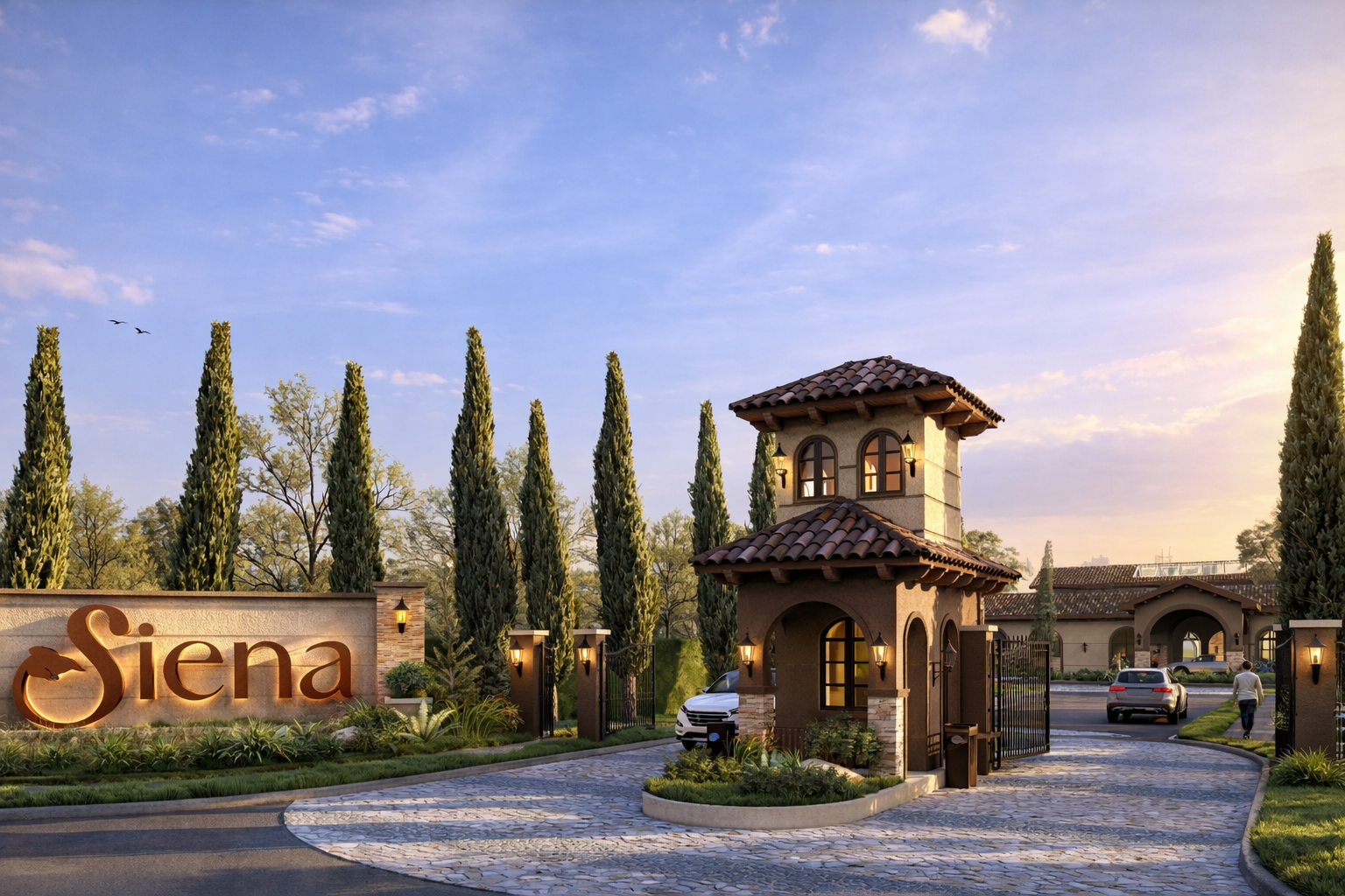 Grand Entrance Gate & Guardhouse