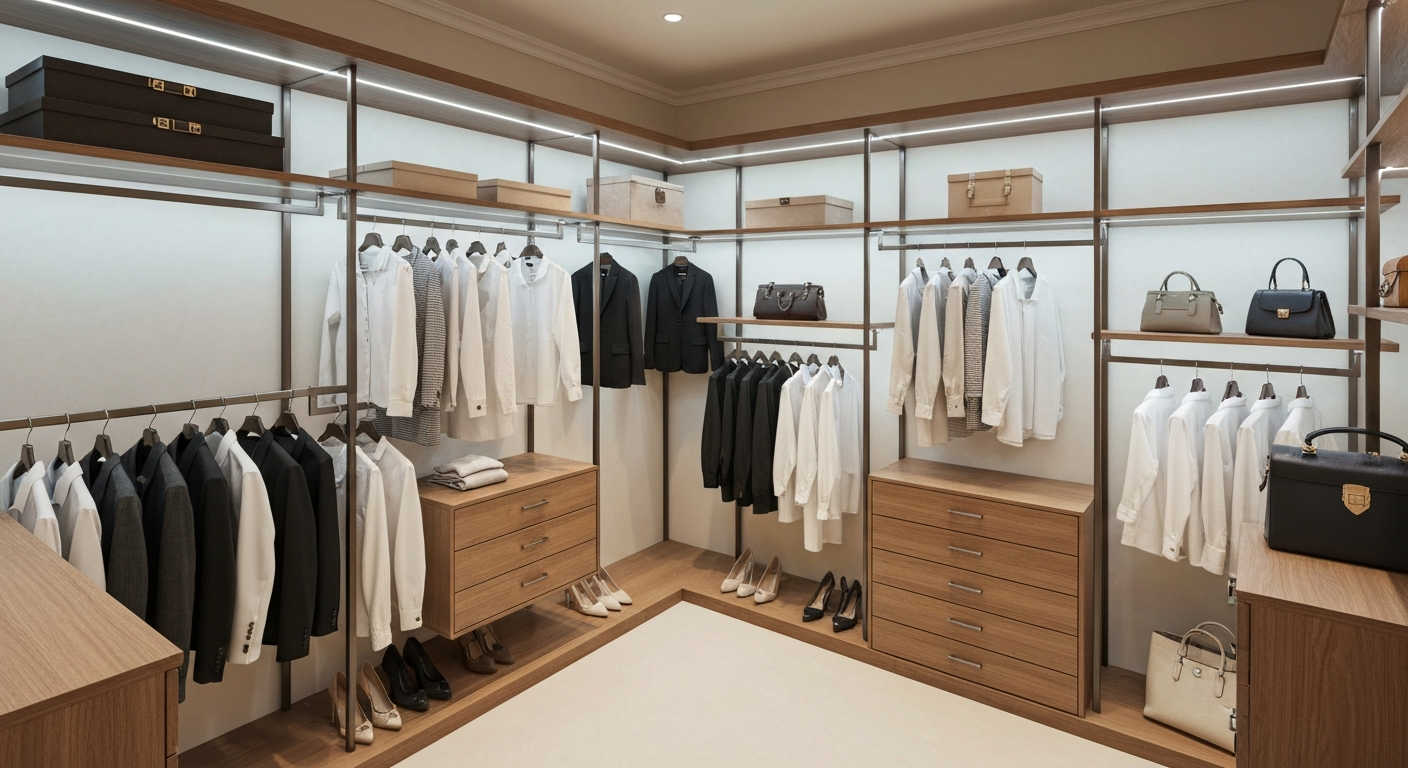 Luxury Walk-in Wardrobe Sydney