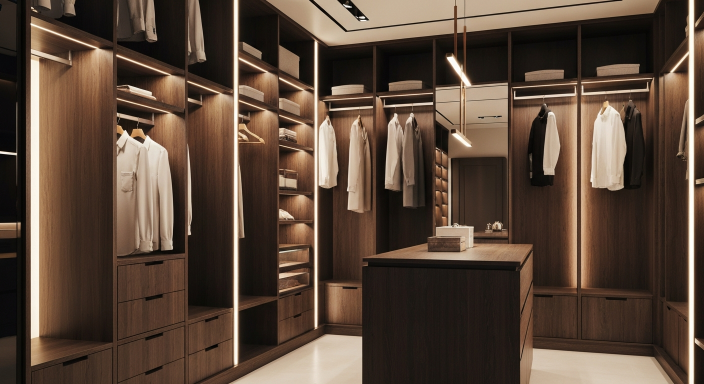 Custom Wardrobe Cabinetry