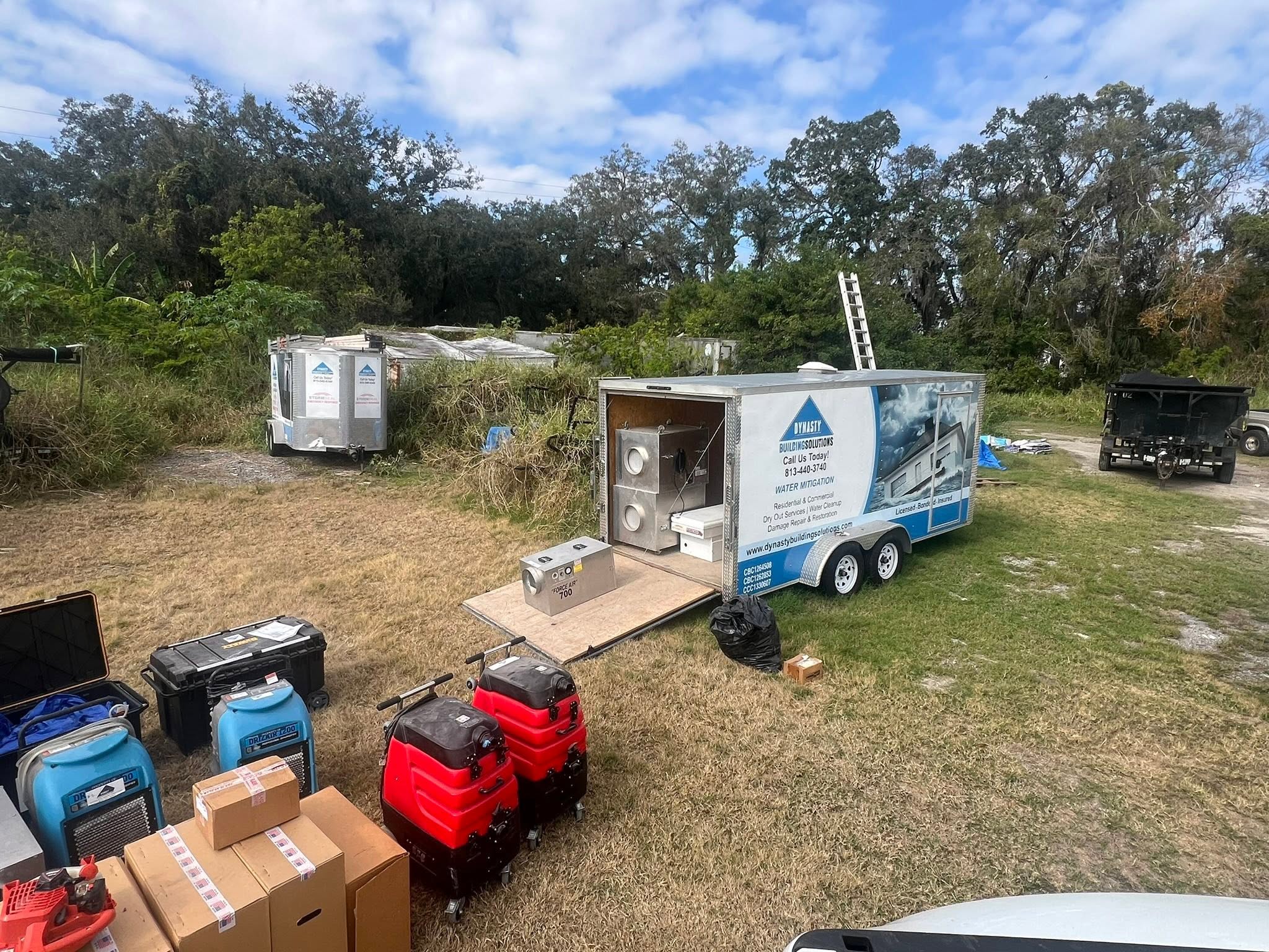 Mobile restoration command center