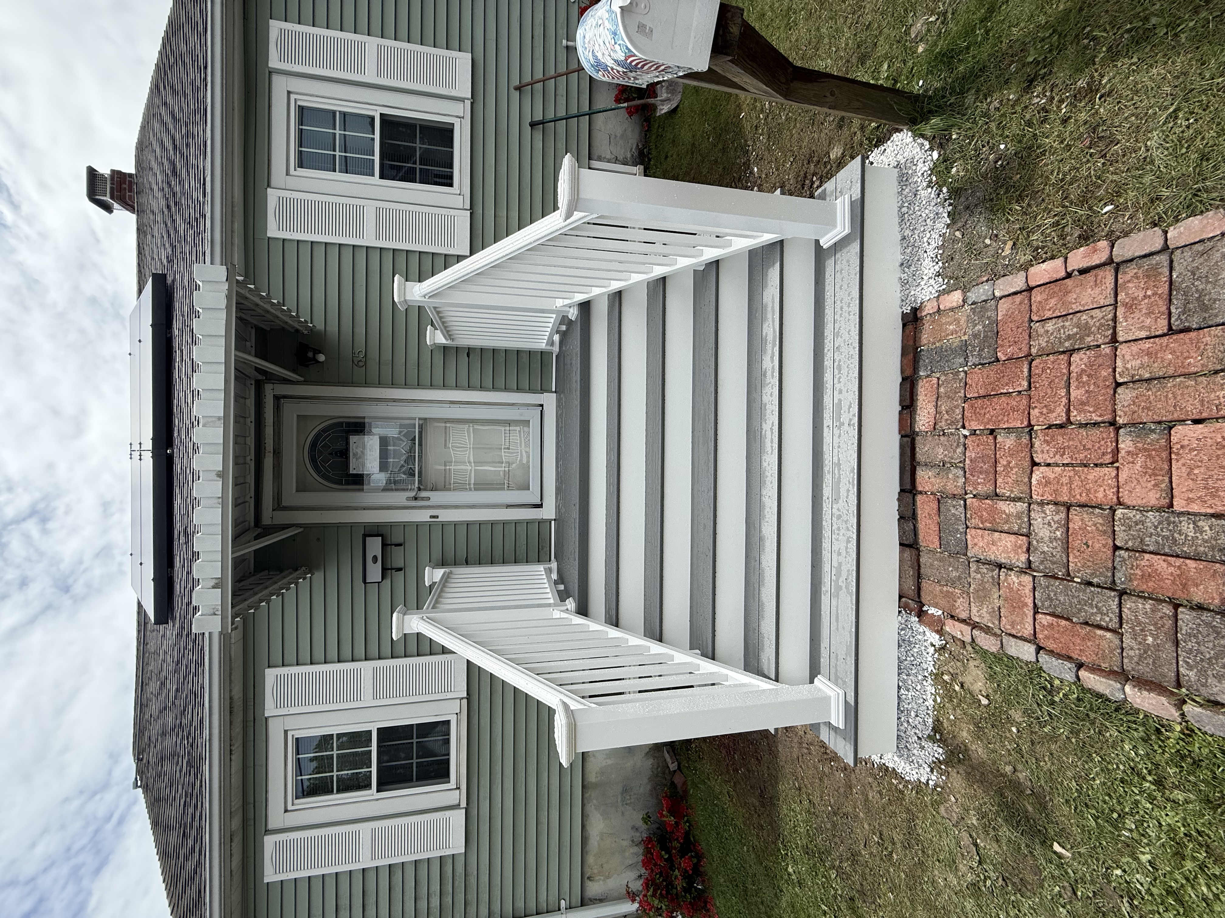 Front Stairs & Path