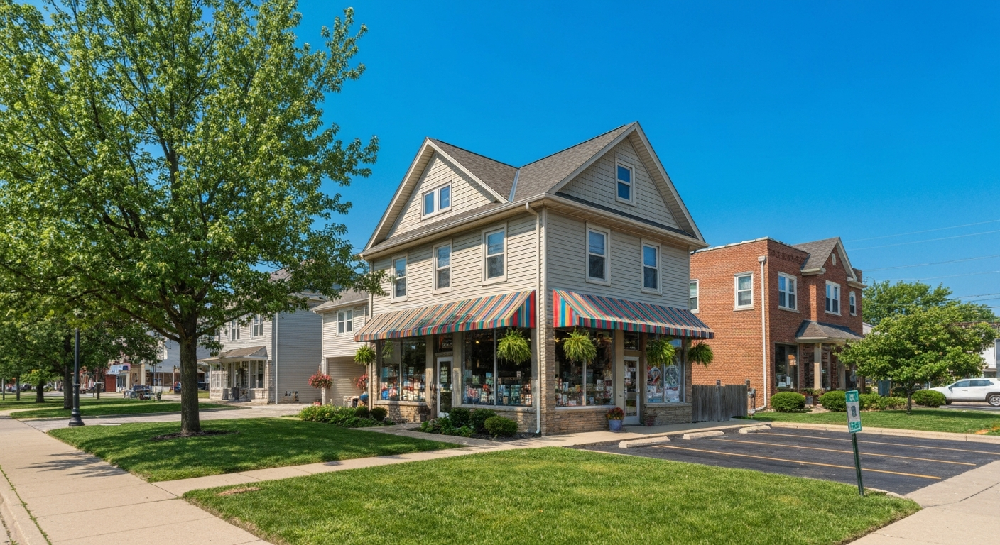 Commercial property in Naperville Illinois appraised by Collateral Valuation Services