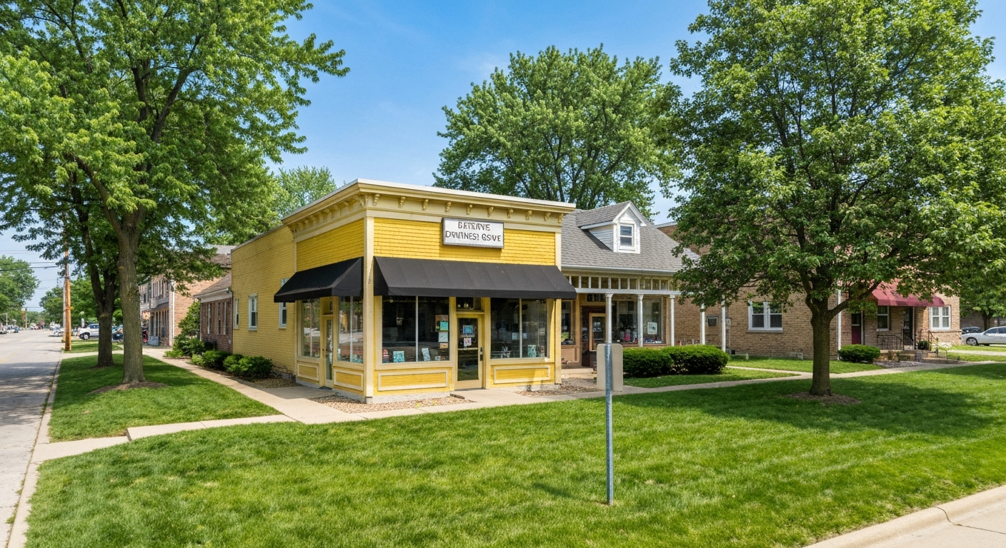 Commercial property in Downers Grove Illinois appraised by Collateral Valuation Services