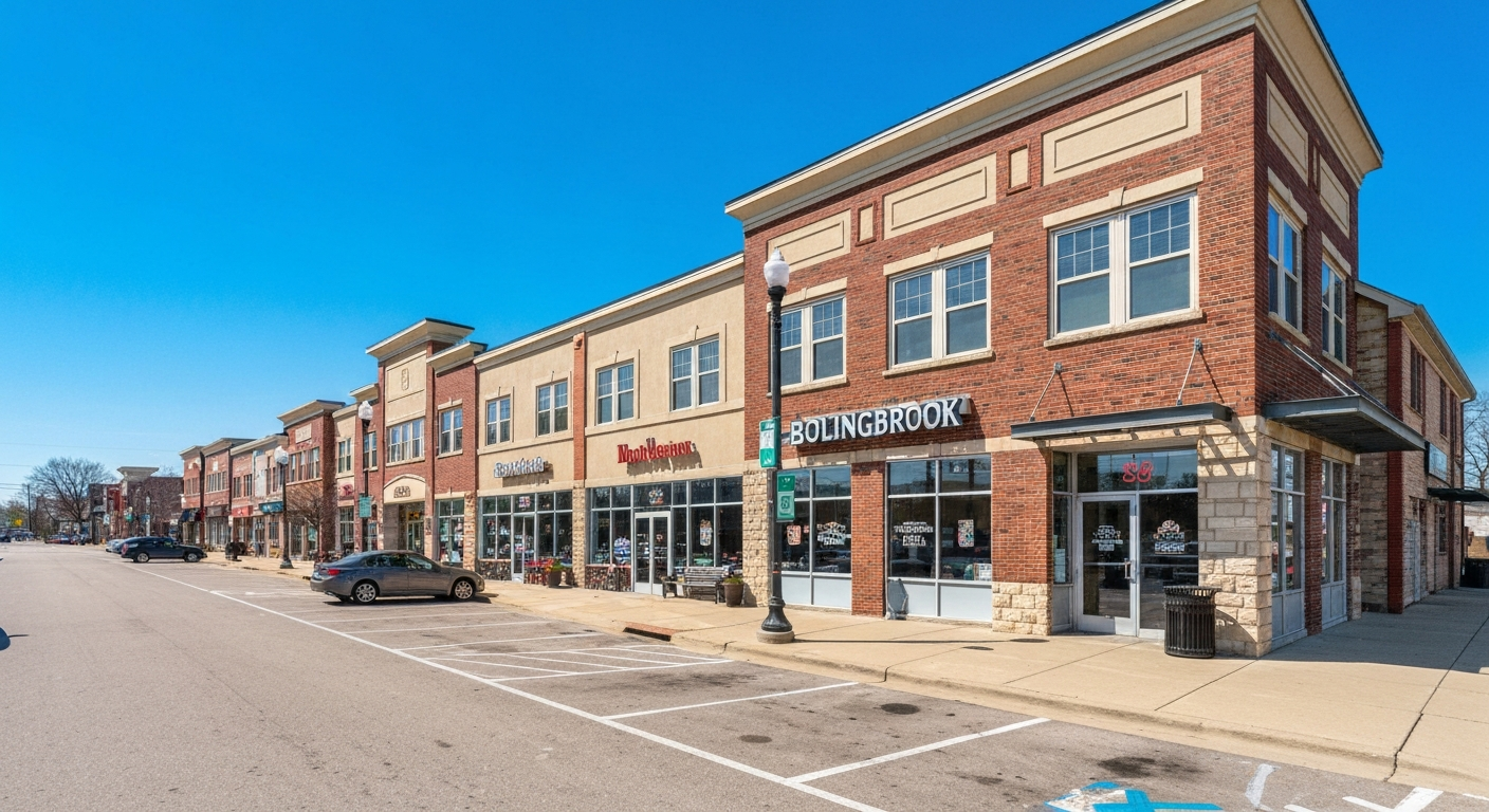 Commercial property in Bolingbrook Illinois appraised by Collateral Valuation Services