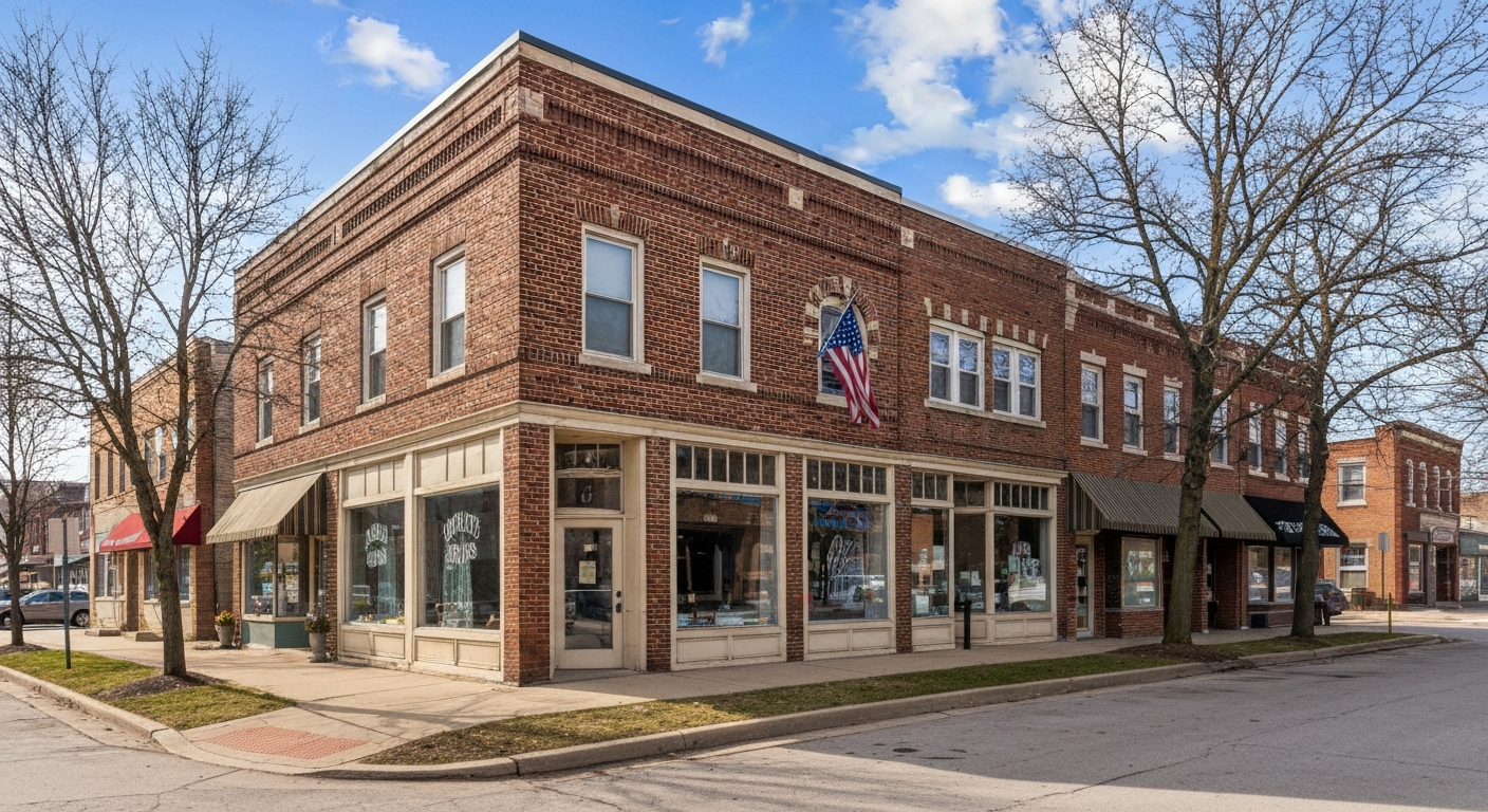 Commercial property in Arlington Heights Illinois appraised by Collateral Valuation Services