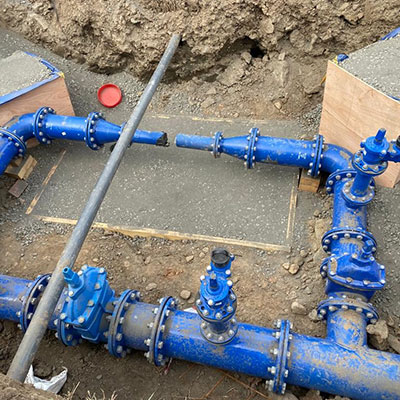 WATER MAIN UPGRADES - utility infrastructure services provided by Waterwise Utilities in Scotland