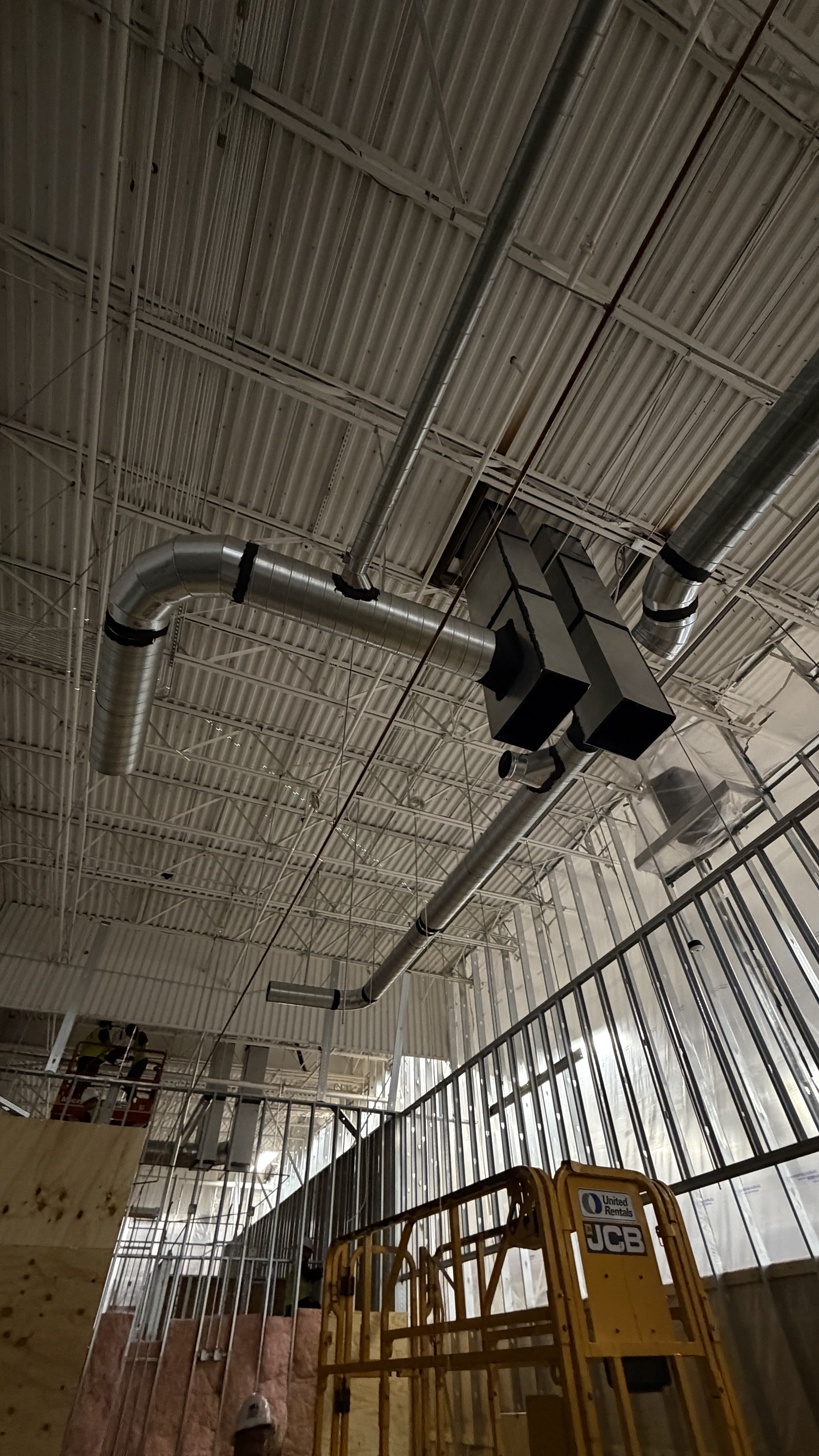 Commercial Facility HVAC Spiral Duct & Ventilation System