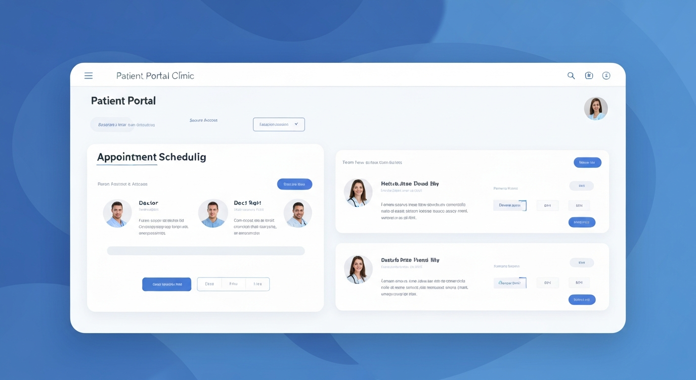 Healthcare Clinic Patient Portal