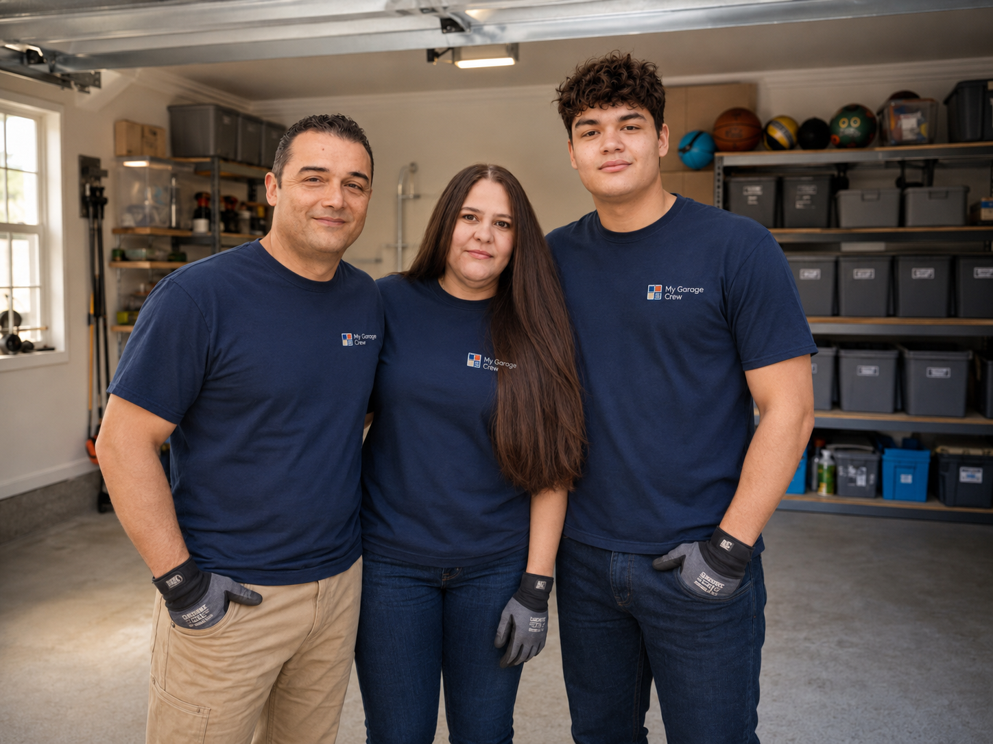 Roberto, Lorena, and Mathias