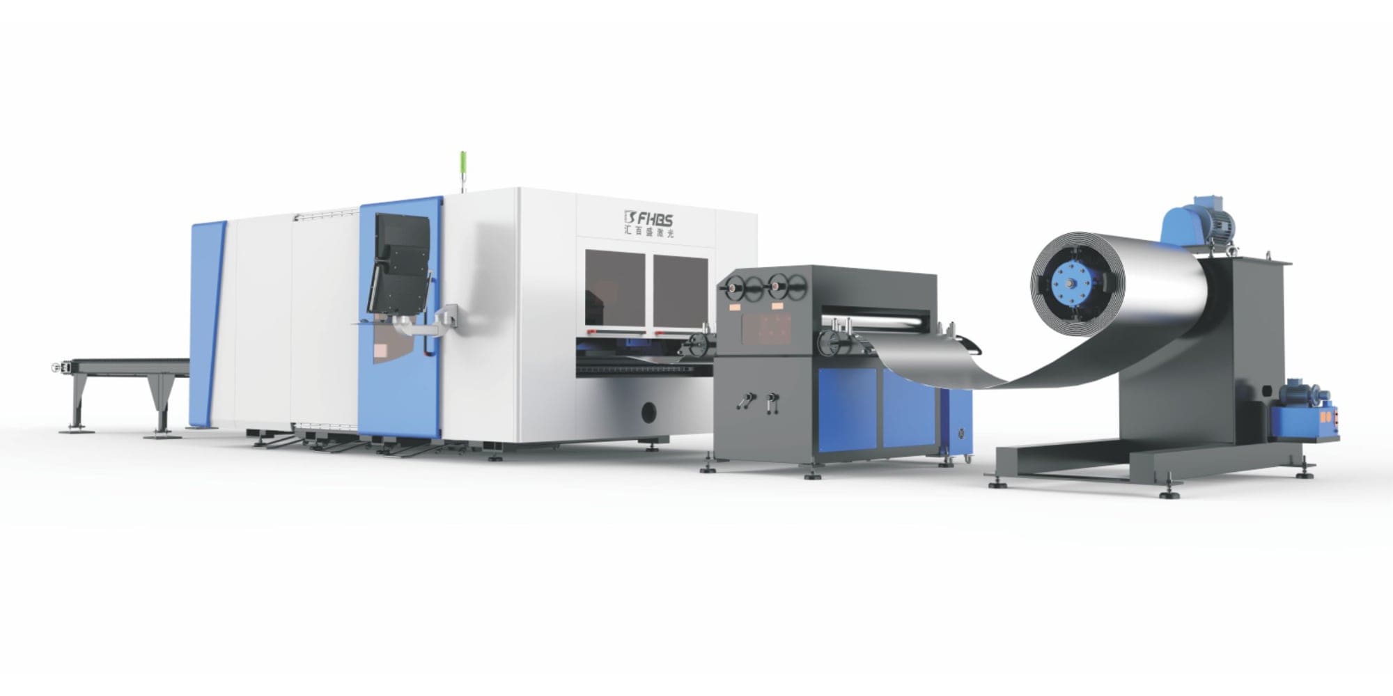 3in1 Coil Fed Automation Laser Cutting