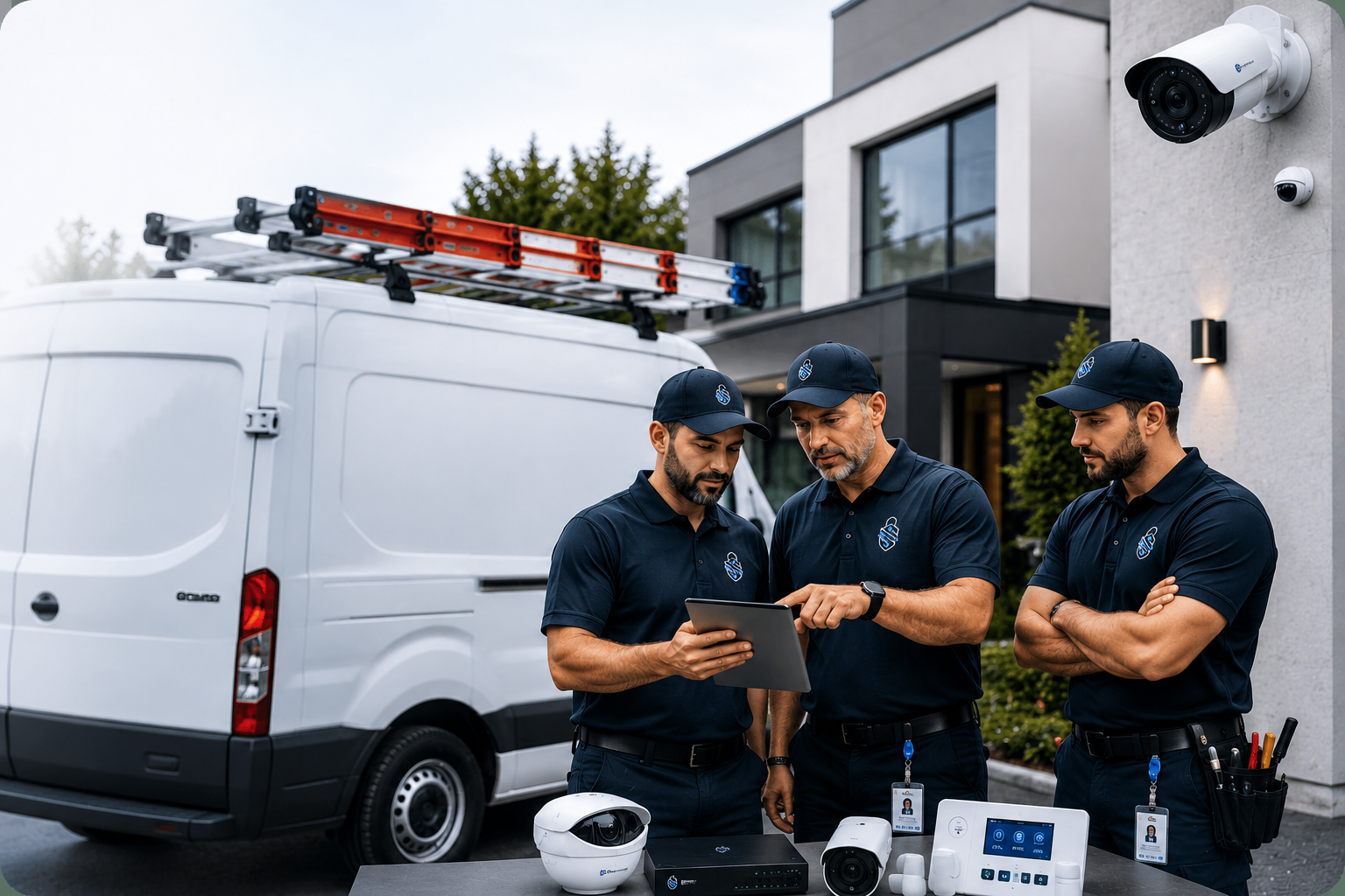 Secure Com Tech Professional Installation Team