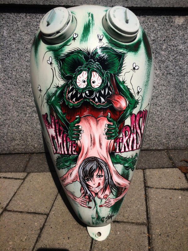 White Trash Custom Tank