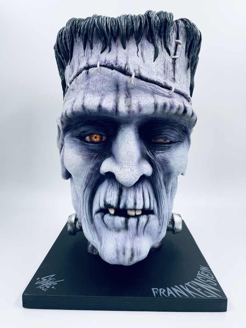 Frankenstein Sculpture