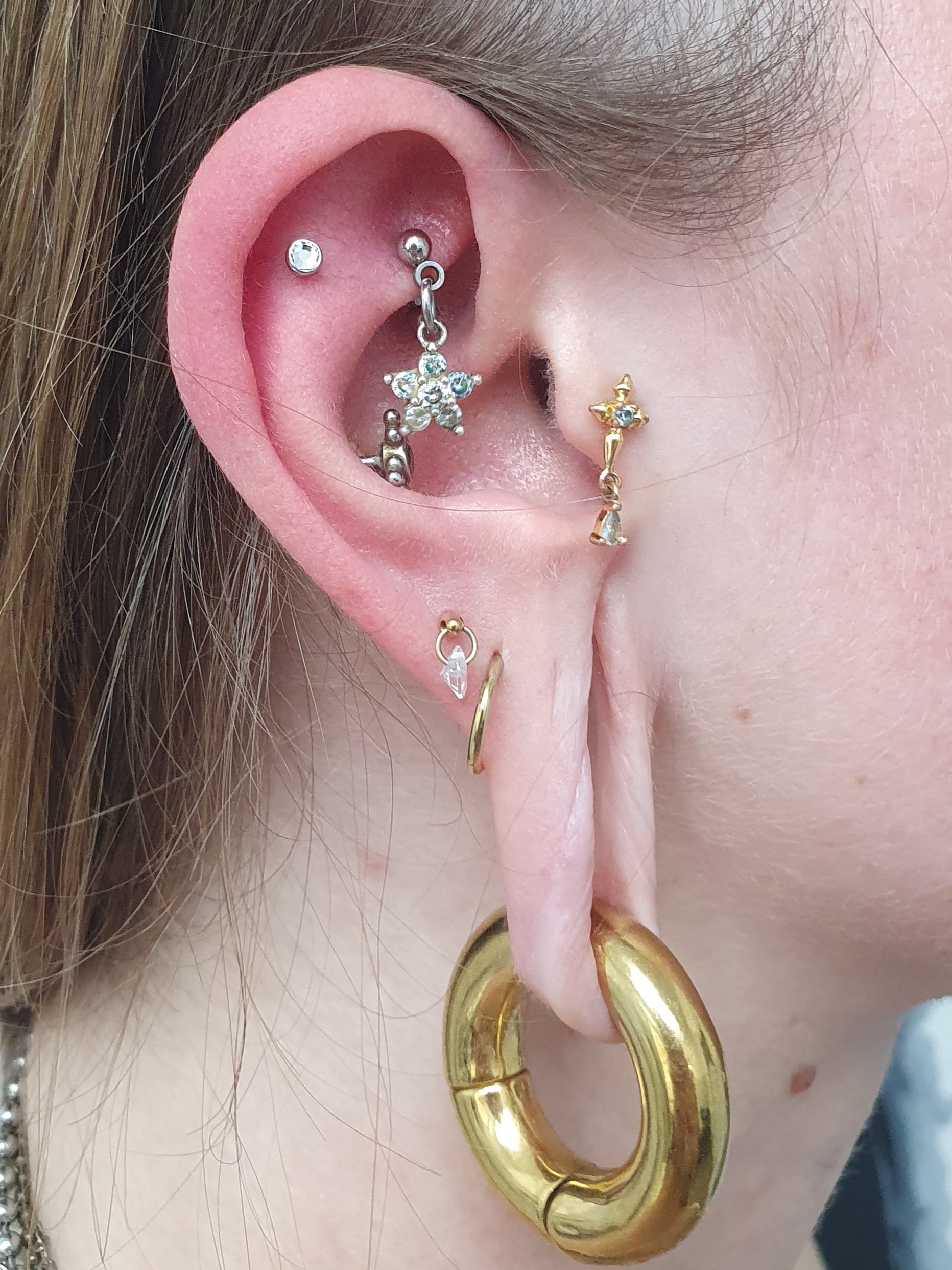Ohr Piercing Setup Tattoos by Steve