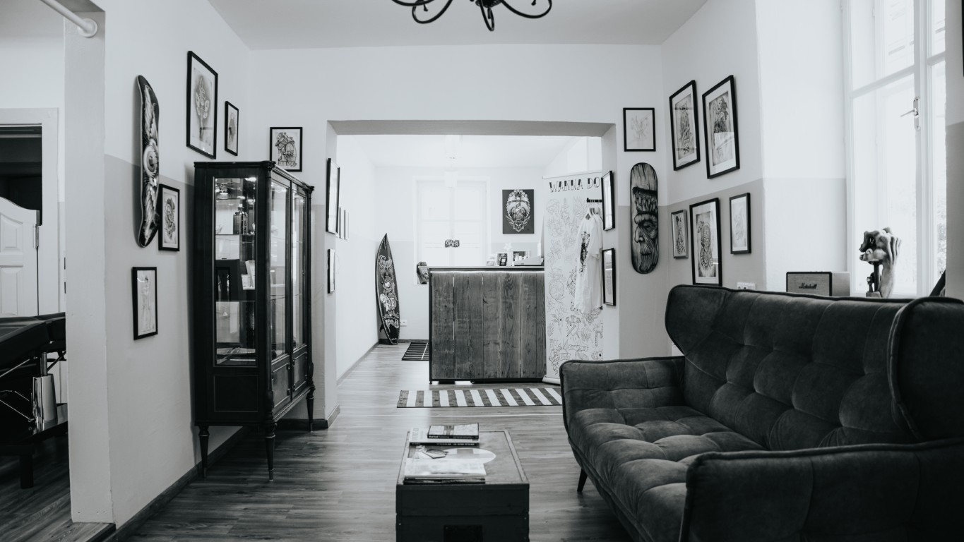 Tattoo Studio Salzburg Innenbereich