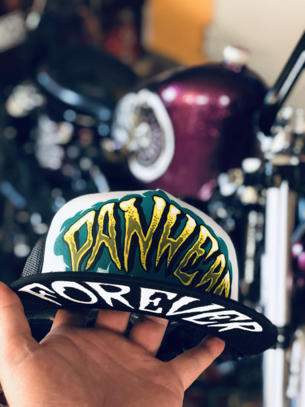 Custom Painted Cap Panhead Forever