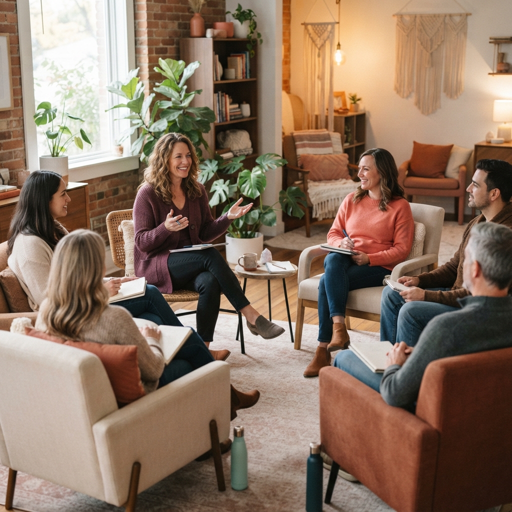 Wellness coaching workshop session