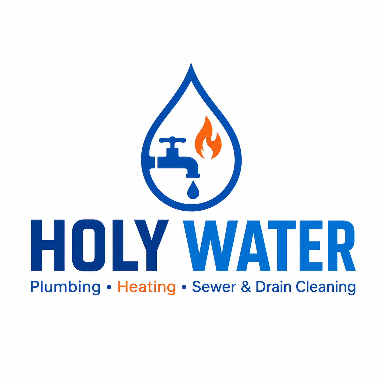 Holy Water Plumbing Logo