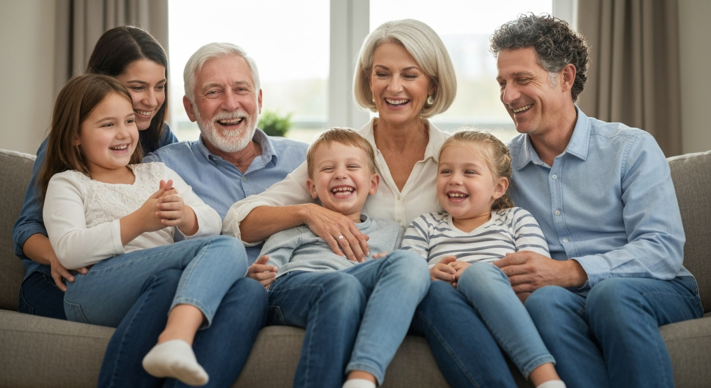 Happy family