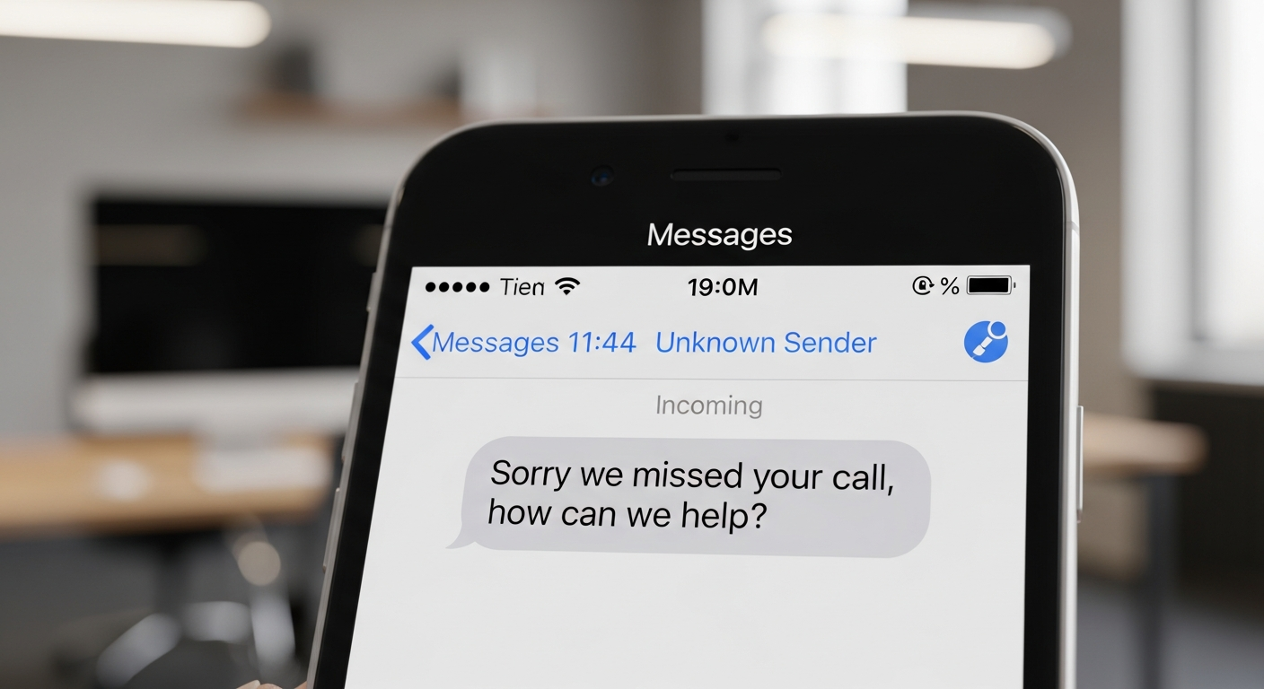 Missed Call Text Back