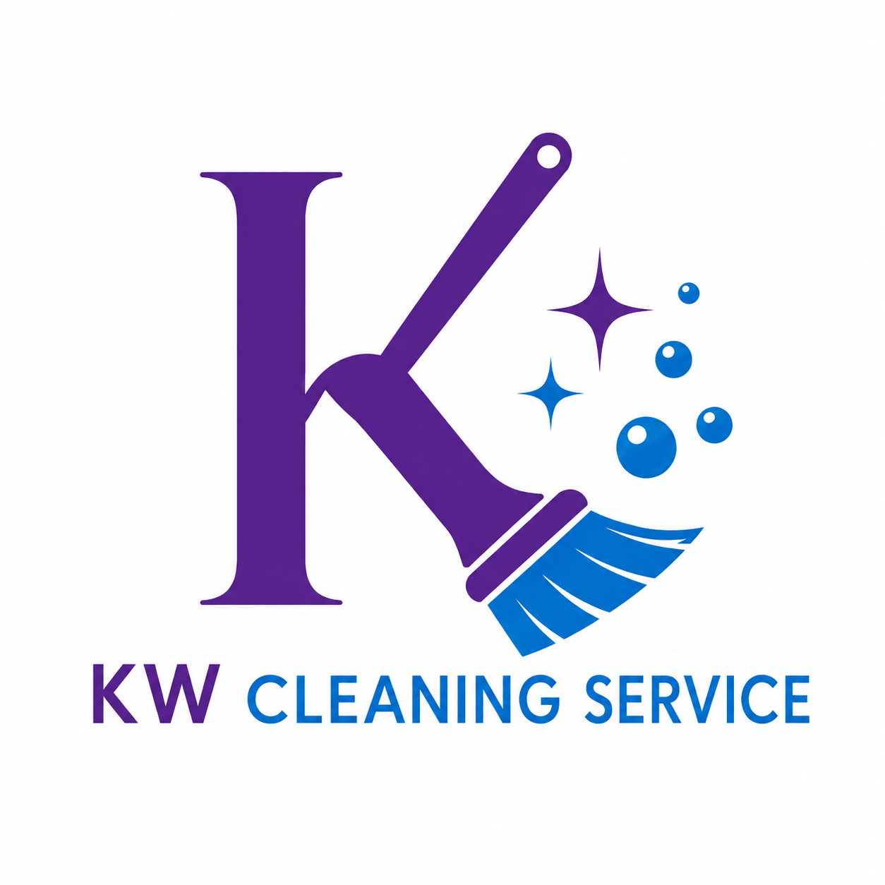 KW Cleaning Service Logo