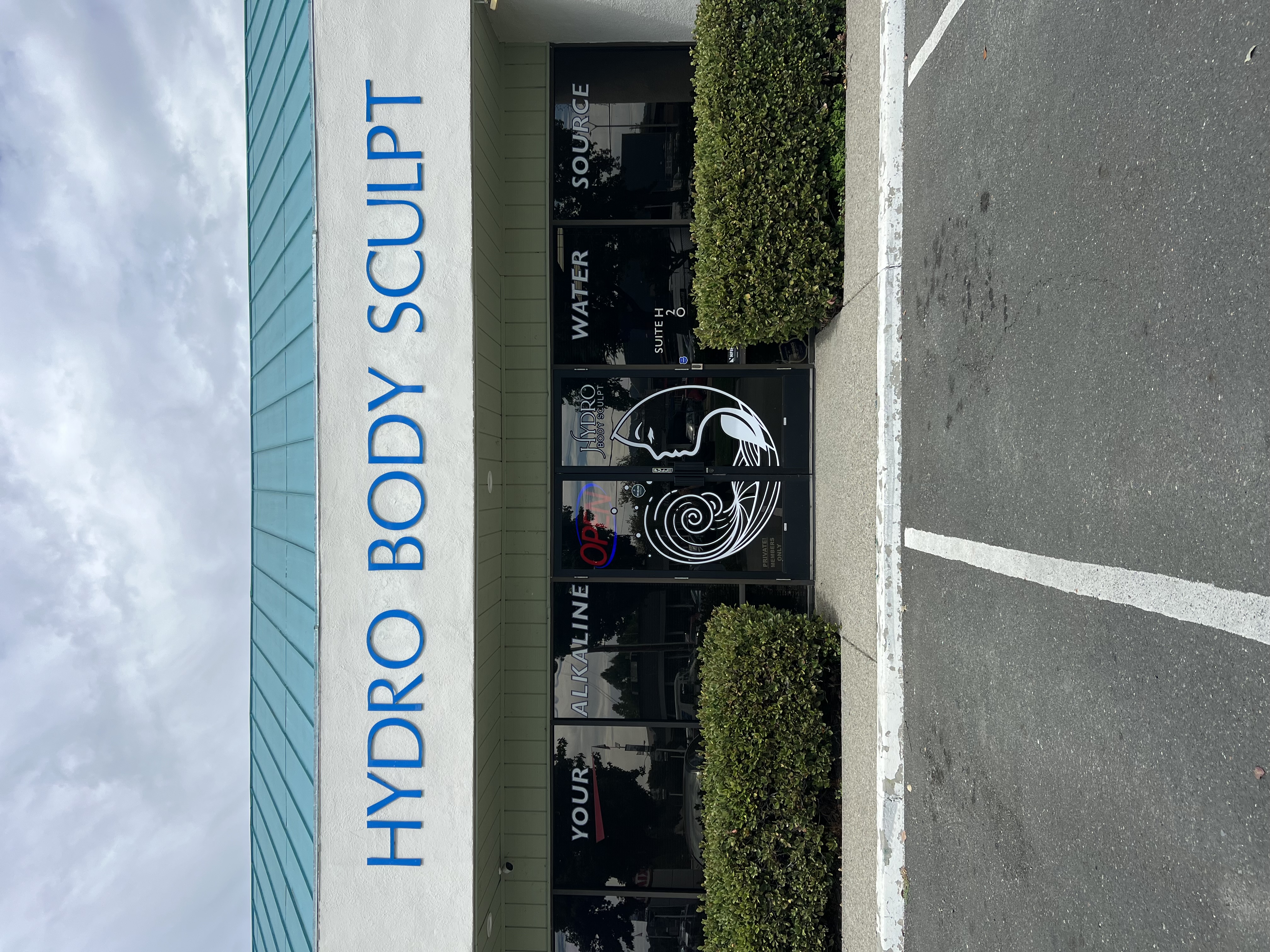 Hydro Body Sculpt storefront in Concord, California